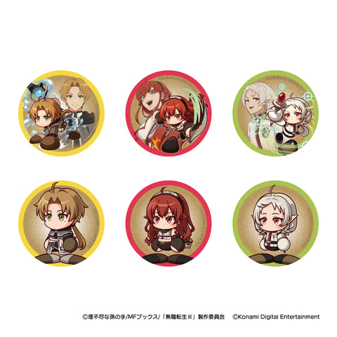 【予約商品】無職転生Ⅲ×パワプロアドベンチャーズ トレーディング缶バッジ 【全6種ランダム販売】