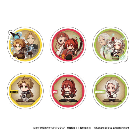 【予約商品】無職転生Ⅲ×パワプロアドベンチャーズ オリジナルステッカーセット（全6種セット販売）
